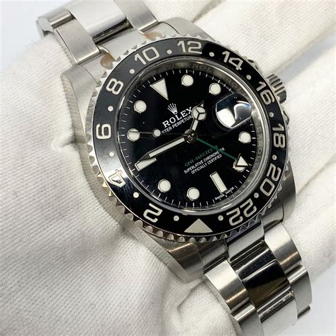 Rolex black gmt master 2